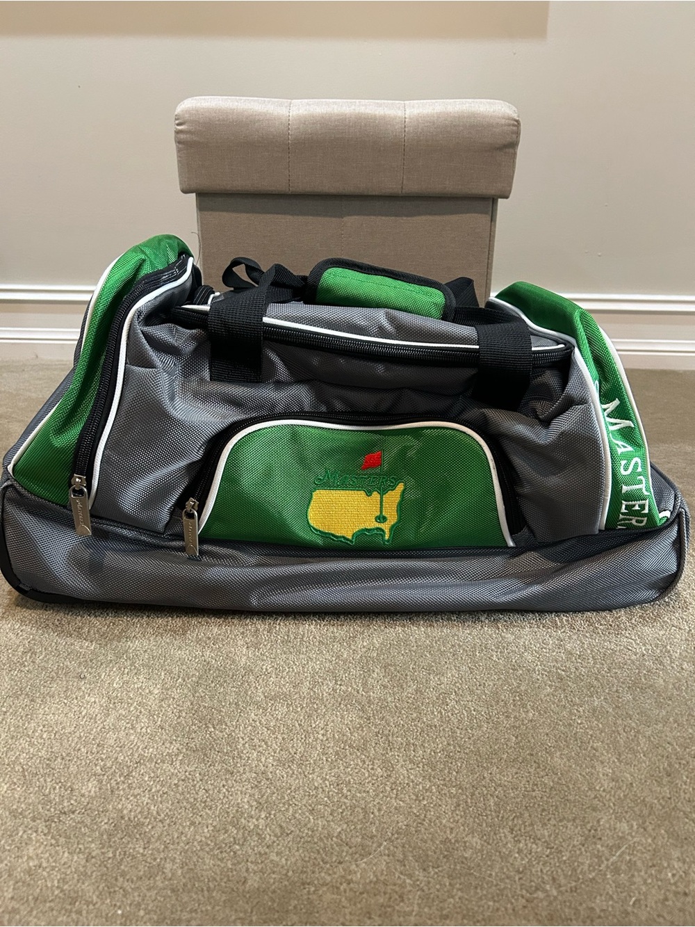 Augusta National Duffel Bag with Masters Embroidered